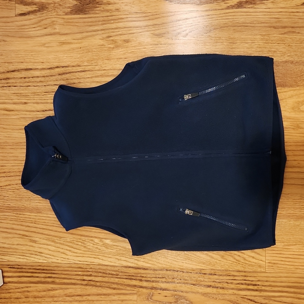 Lands' End kids fleece vest